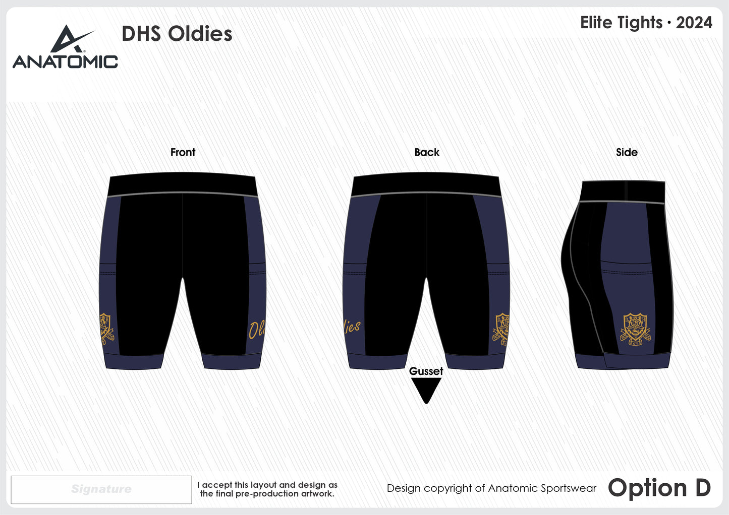 Oldies Tights - Mens